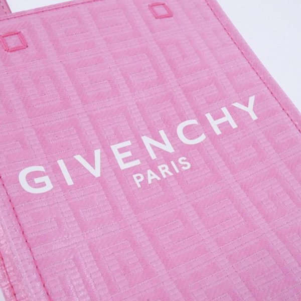 4 Givenchy G Tote Mini Vertical Bag Bright Pink