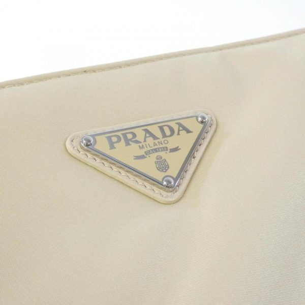 4 Prada Hand Bag Shoulder Bag Silver