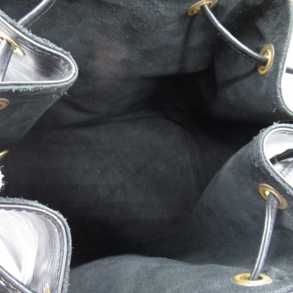 5 Louis Vuitton Noe Shoulder Bag Calf Epi Black
