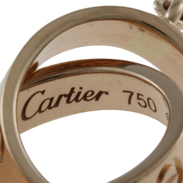 5 Cartier Baby Love Bracelet 18k K18 Pink Gold