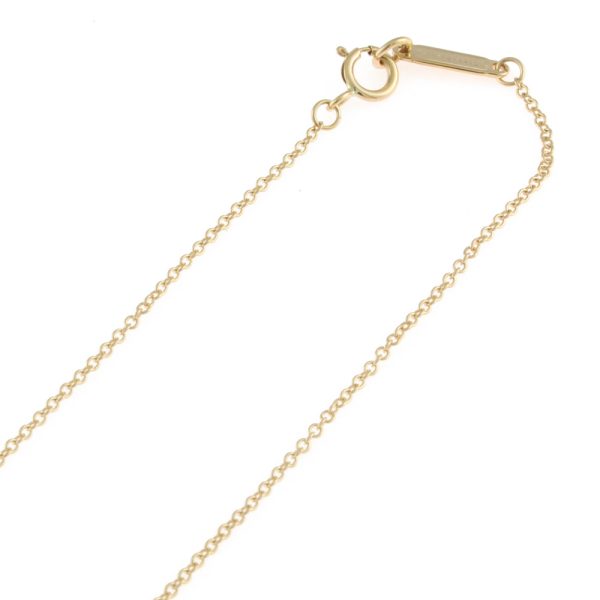 5 Tiffany Co Necklace 18k Diamond Gold