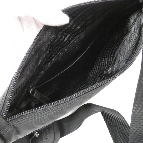 5 Prada Vela Shoulder Bag Nero Black