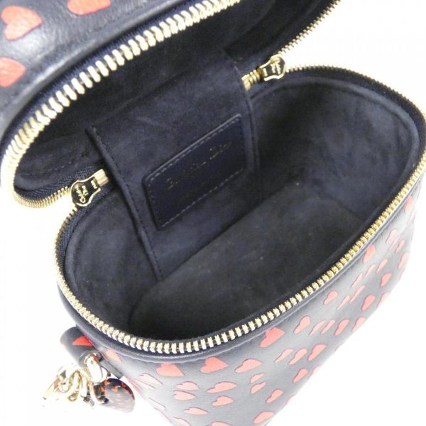 6 Christian Dior Micro Lady Dior Vanity Case Bag BlueMulti