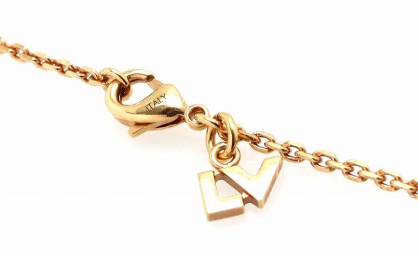 6 Louis Vuitton Pendantif Spiky Necklace Gp Gold