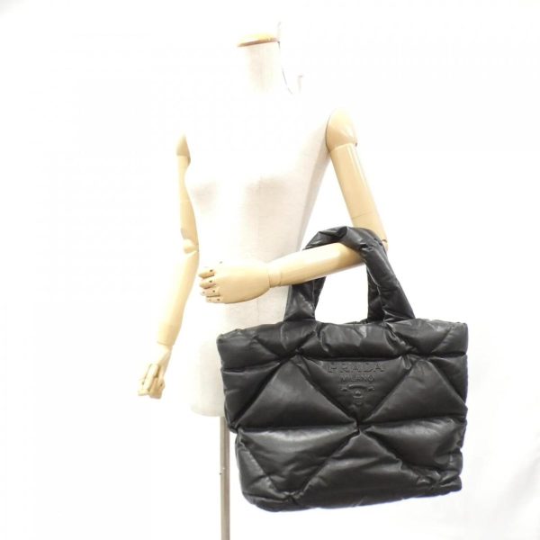 6 Prada Nappa Soft Handle Bag Nero Black