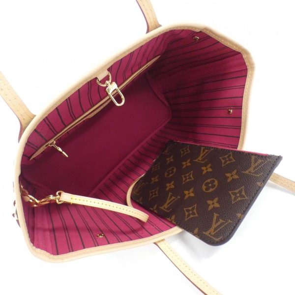 6 Louis Vuitton Monogram Neverfull PM Marron Pivoine