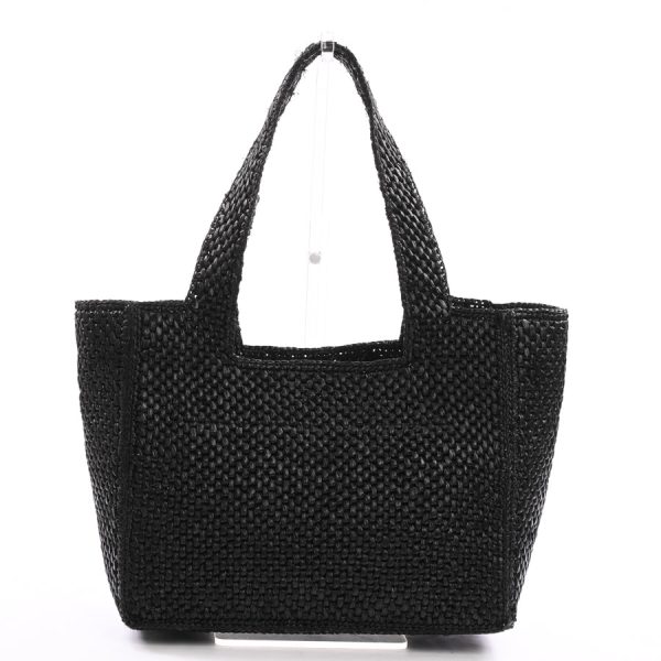 6098182 3 Loewe Font Tote Medium Tote Bag Black