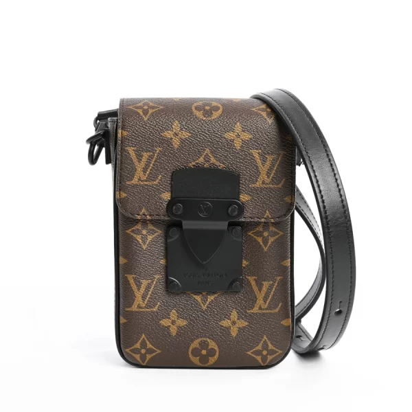 6101999 1 Louis Vuitton S Lock Vertical Wearable Wallet Shoulder