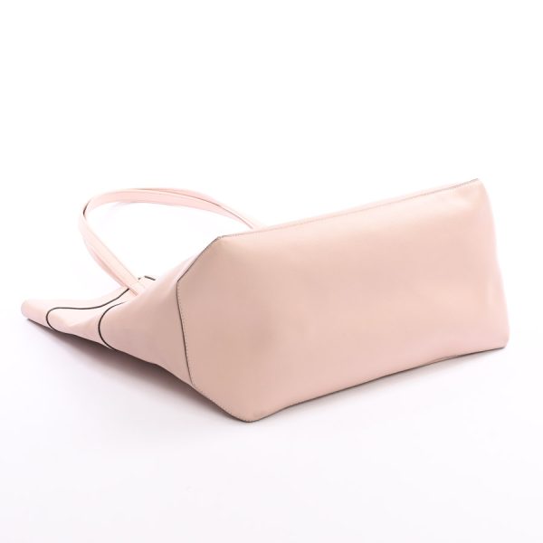 6102877 5 Loewe Origami Tote Bag Pink Beige Calf
