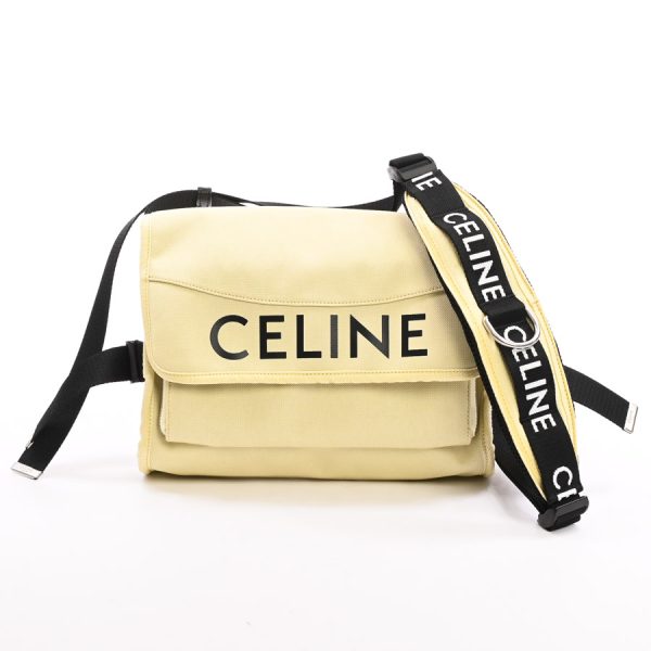 6103094 1 Celine Small Messenger Shoulder Bag Yellow