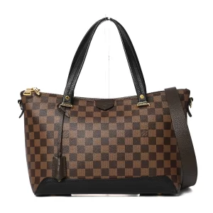 6103496 1 Louis Vuitton Sac Pla 2way Shoulder Handbag Monogram Taurillon Noir