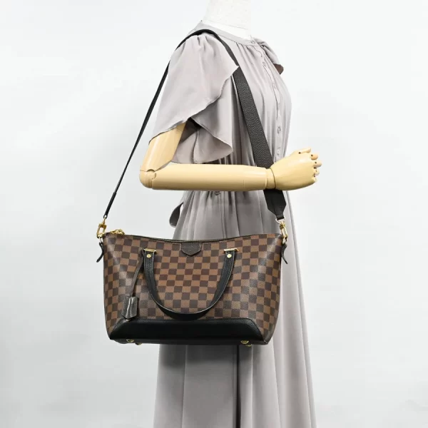 6103496 6 Louis Vuitton Hyde Park Tote Bag N41014 Brown