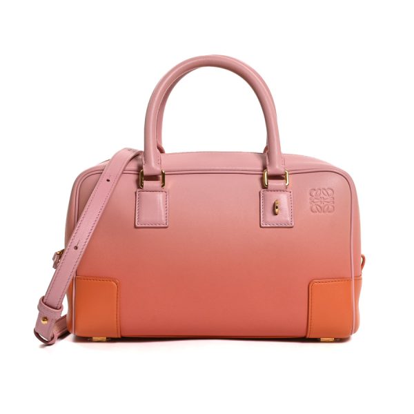 6105464 1 Loewe Amazona 23 Handbag Pink Calf