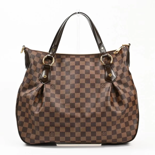 6106066 3 Louis Vuitton Evora MM shoulder bag N41131 Brown