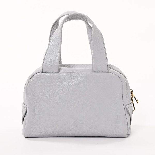 6106426 3 Prada 2way Handbag Light Gray