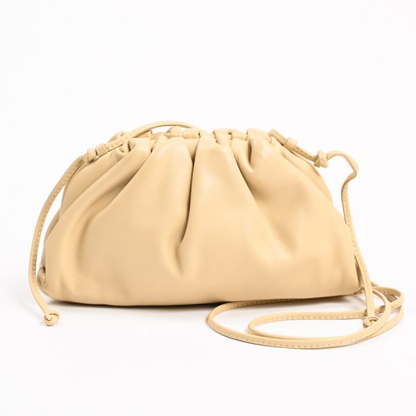 6107207 1 Bottega Veneta Mini The Pouch Shoulder Bag Ivory