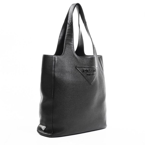 6107212 2 Prada Vitello Dino Tote Bag Nero