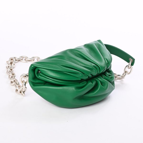 6107388 2 Bottega Veneta Chain Waist Bag Body Bag Green