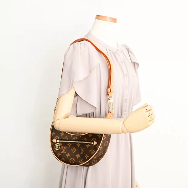 6107604 6 Louis Vuitton Loop Shoulder Bag M81098 Brown