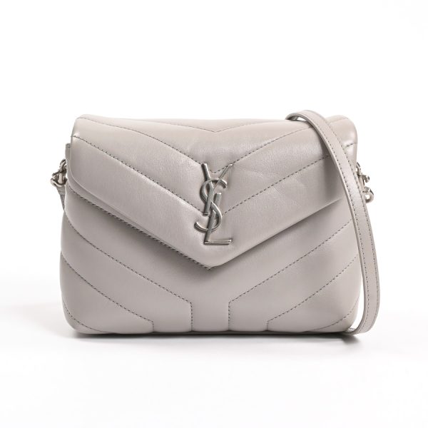 6107975 1 Saint Laurent Lulu Toy Bag Shoulder Bag Gray