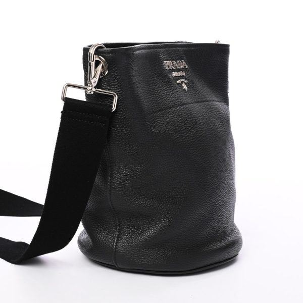 6108485 2 Prada Bucket Shoulder Bag Nero