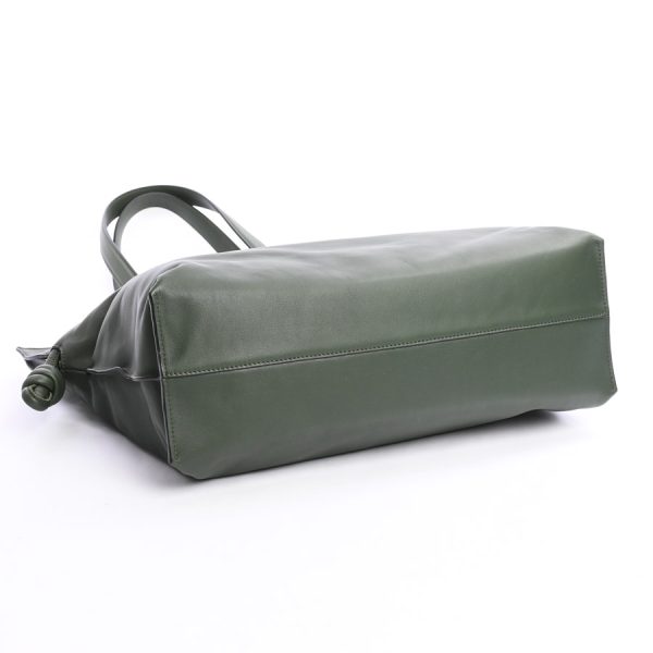 6108614 5 Loewe Flamenco Clutch Large Shoulder Bag Green