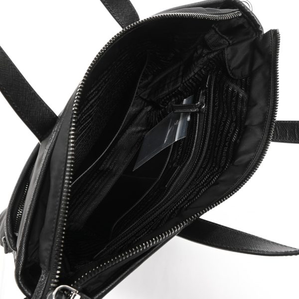 6109641 4 Prada Shoulder Bag Nero Testuto