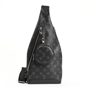 6109890 1 Louis Vuitton Body Bag Monogram Bum Bag Waist Pouch Black