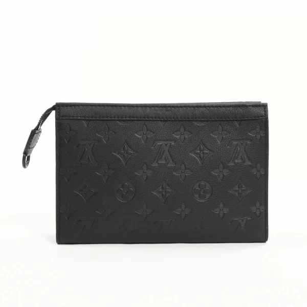 6110201 3 Louis Vuitton Gaston Wearable Wallet Shoulder Bag M81115 Black