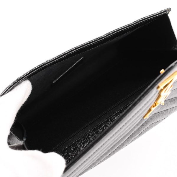 6110268 4 Saint Laurent Clutch Bag Black Handbag