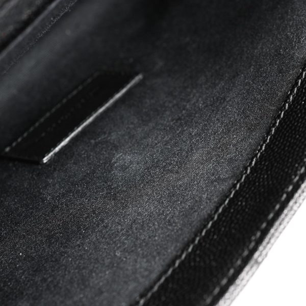 6110268 8 Saint Laurent Clutch Bag Black Handbag
