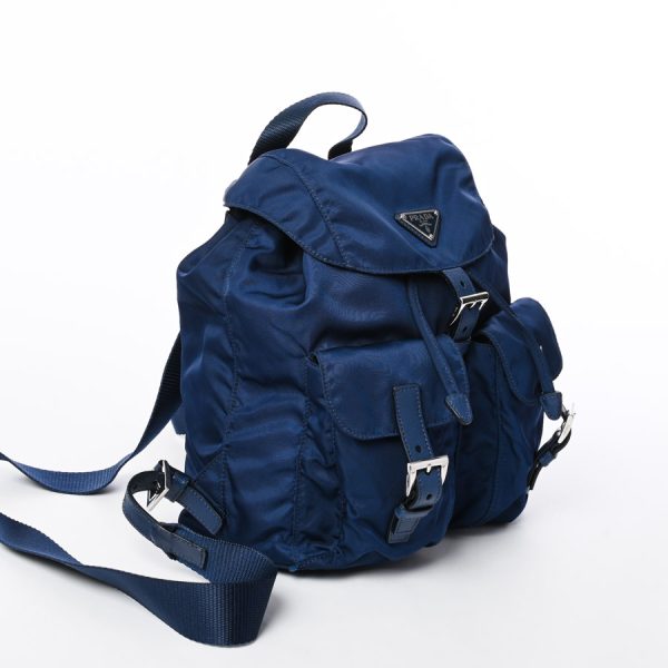 6110344 2 Prada Backpack Blue Testuto