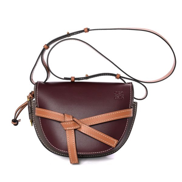 6110741 1 Loewe Gate Bag Small Shoulder Bag Bordeaux