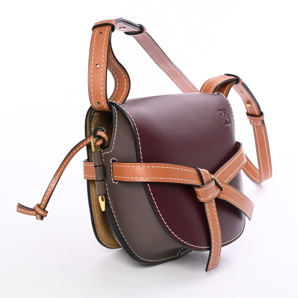 6110741 2 Loewe Gate Bag Small Shoulder Bag Bordeaux