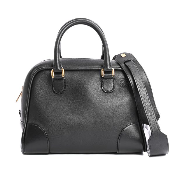 6111353 1 Loewe Amazona 19 Handbag Black Calf