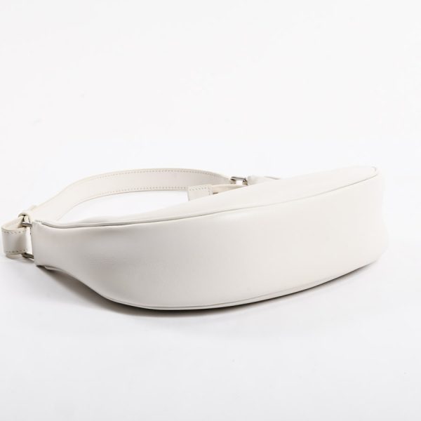 6111416 5 Celine Ava Shoulder Bag White Calf