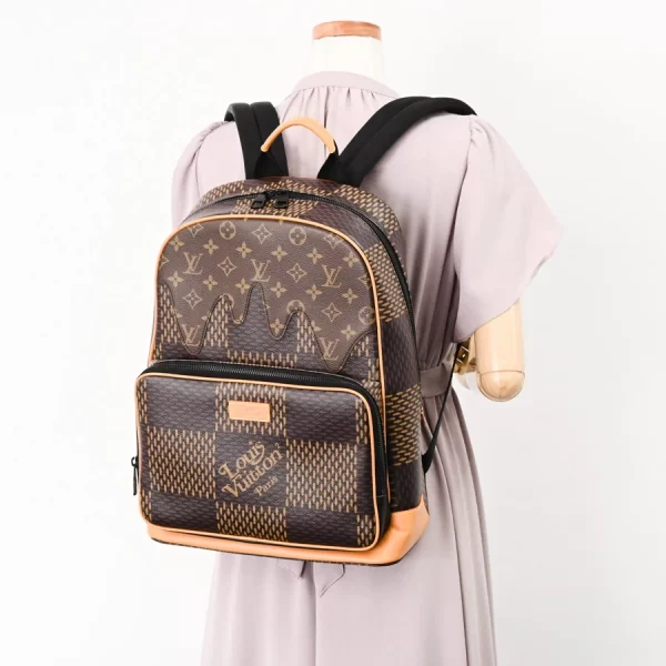 6111943 6 Louis Vuitton campus bag pack backpack rucksack N40380 brown