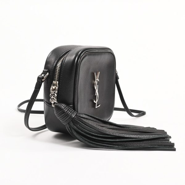 6113877 2 Saint Laurent Pochette Shoulder Bag Black