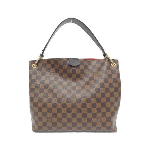 8 Louis Vuitton Damier Ebene Graceful PM Shoulder Bag Brown