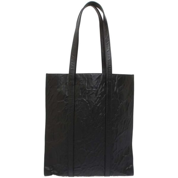 9107304 03 Prada Nappa Antique Tote Bag Leather Black