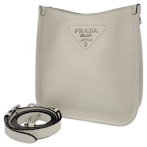 9163775 01 Prada Leather Card Case Baltico