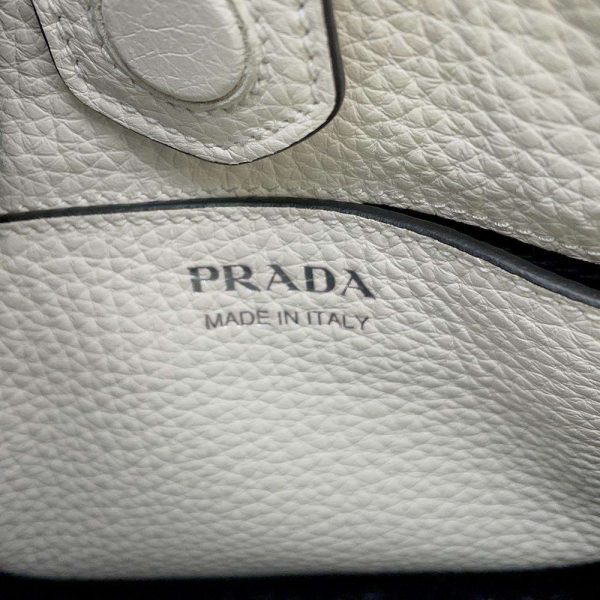 9163775 11 Prada Shoulder Bag Mini Leather White Crossbody Bag