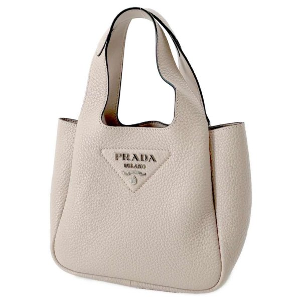 9359864 01 Prada Handbag Leather Pink Mini Bag Textured