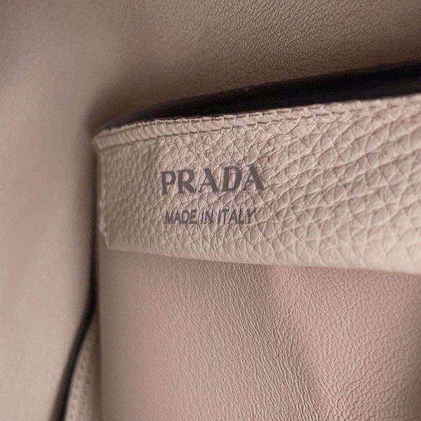 9359864 13 Prada Handbag Leather Pink Mini Bag Textured