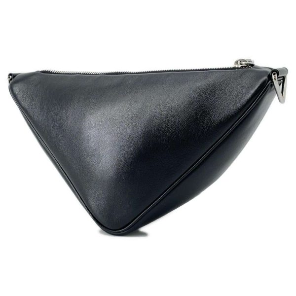 9430228 02 Prada Triangle Shoulder Bag Black