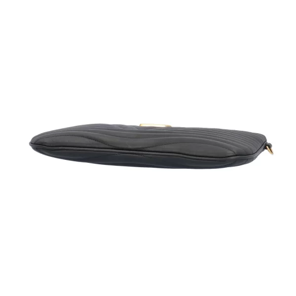 brb00990000061468 5 Louis Vuitton New Wave Zip Clutch Bag Calf Black