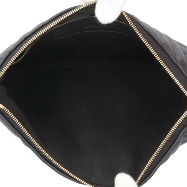 brb00990000061468 6 Louis Vuitton New Wave Zip Clutch Bag Calf Black
