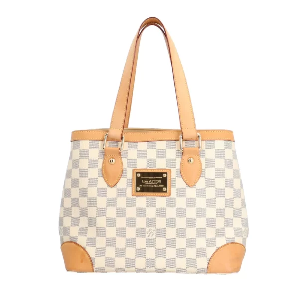 brb02570000004101 1 Louis Vuitton Hampstead Tote Bag PM Damier Azur