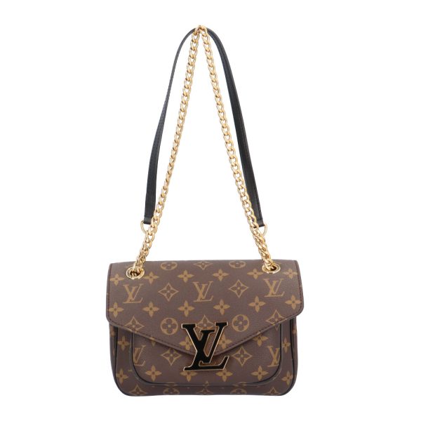 brb02940000002513 1 Louis Vuitton Passy Monogram Shoulder Bag Monogram Canvas Brown