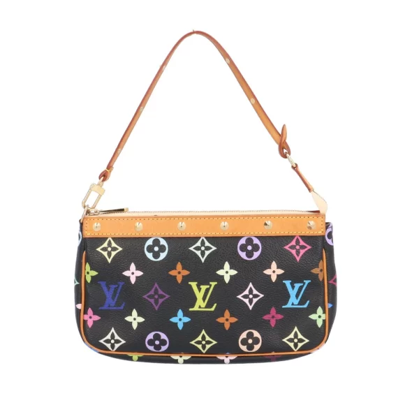brb03130000002660 1 Louis Vuitton Pochette Accessory Monogram Handbag Multicolor